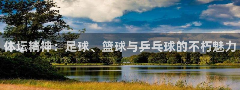 皇冠678体育：体坛精神：足球、篮球与乒乓球的不朽魅力